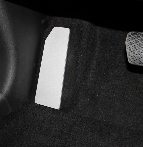 Обвес для CHERY Tiggo 7 PRO 2020 Накладка площадки левой ноги (лист алюминий 4мм)