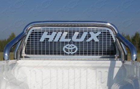 Обвес для TOYOTA Hilux 2015- Защита кузова и заднего стекла 76,1 мм (только для кузова)