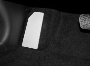 Обвес для CHERY Tiggo 7 PRO 2020- Накладка площадки левой ноги (лист алюминий 4мм)