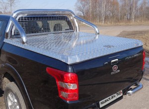 Обвес для FIAT Fullback 2016- Защита кузова и заднего стекла 76,1 мм (для крышки)