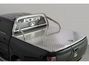 GREAT WALL Wall POER 2.0TP 8AT 4D 4WD 2025 Защита кузова и заднего стекла (для крышки) 75х42 мм Обвес для GREAT WALL Wall POER 2.0TP 8AT 4D 4WD 2025 Защита кузова и заднего стекла (для крышки) 75х42 мм