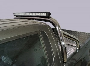 Обвес для GREAT WALL Wall Wingle 7 4WD 2.0 TD 2020- Защита кузова 76,1 со светодиодной фарой