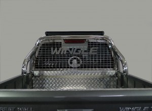 Обвес для GREAT WALL Wall Wingle 7 4WD 2.0 TD 2020- Защита кузова и заднего стекла 76,1 мм со светодиодной фарой