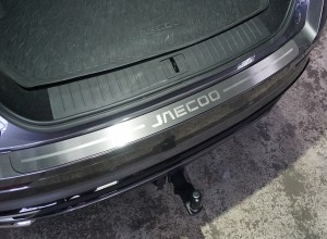 Обвес для JAECOO J8 2.0L 4WD 2024 Накладка на задний бампер (лист шлифованный надпись Jaecoo)