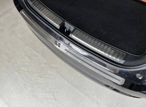 Обвес для LIXIANG L9 2025 Накладка на задний бампер широкая (лист шлифованный надпись Li)