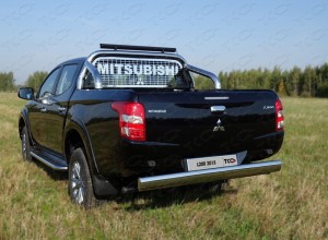 Обвес для MITSUBISHI L200 2015-2018 Защита кузова и заднего стекла 76,1 мм со светодиодной фарой (только для кузова)