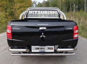 Обвес для MITSUBISHI L200 2019- Защита кузова и заднего стекла 75х42 мм (только для кузова)