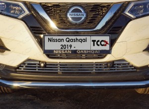 Обвес для NISSAN Qashqai 2019-2020 Решетка радиатора 12 мм 2 шт