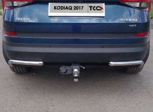 Обвес для SKODA Kodiaq 2017- Фаркоп (оцинкованный, шар E)