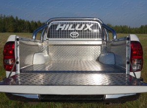 Обвес для TOYOTA Hilux Black Onyx 2020 Защитный алюминиевый вкладыш в кузов автомобиля (борт)