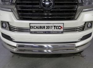 Обвес для TOYOTA Land Cruiser 200 EXCALIBUR 2017- Решетка радиатора 16 мм