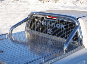 Обвес для VOLKSWAGEN Amarok 2016- Защита кузова и заднего стекла 76,1 мм (на крышку)