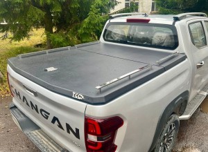 Обвес для VOLKSWAGEN Amarok 2016- Рейлинги на крышку кузова (комплект Premium) 4шт