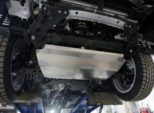 Обвес для LEXUS ES 2012-2018 Защита картера и КПП (алюминий) 4мм для Lexus ES200/ES250/ES350 2012-2018
