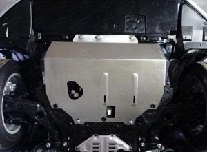 Обвес для MAZDA 6 2012- Защита картера и КПП (алюминий) 4мм для Mazda 6 2012-