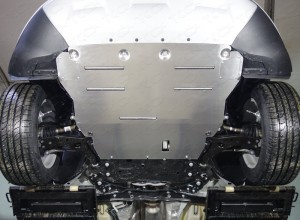 Обвес для FORD Kuga 2016- Защита картера и КПП (алюминий) 4мм для Ford Kuga 2016-