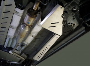Обвес для JETOUR X90 Plus 2WD 2023 Защита трубок кондиционера (алюминий) 4м